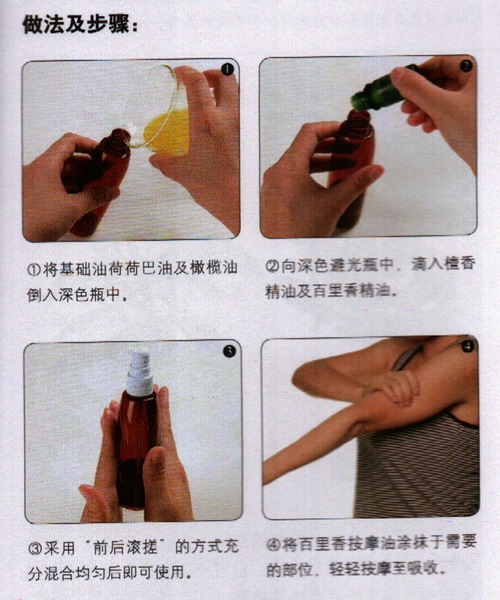 百里香按摩油做法步驟