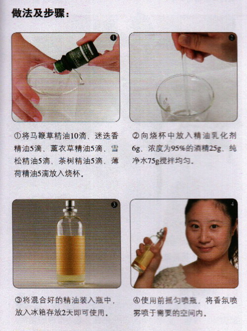 馬鞭草去味香氛噴霧做法步驟
