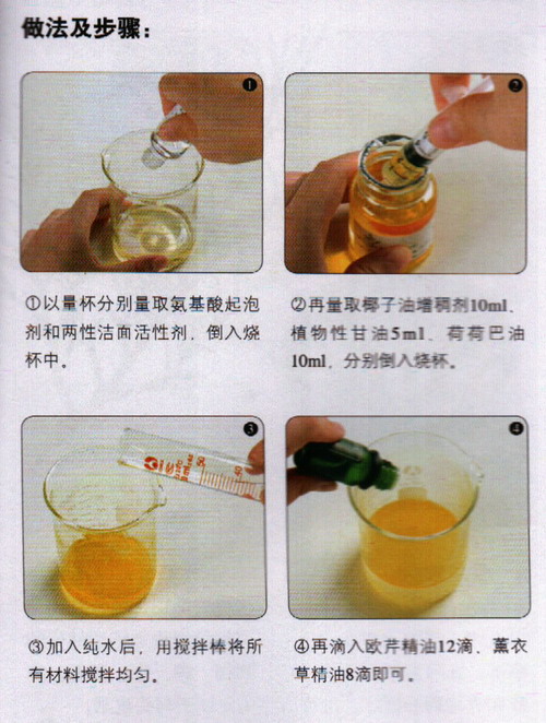 歐芹驅(qū)蟲順發(fā)洗發(fā)精做法步驟