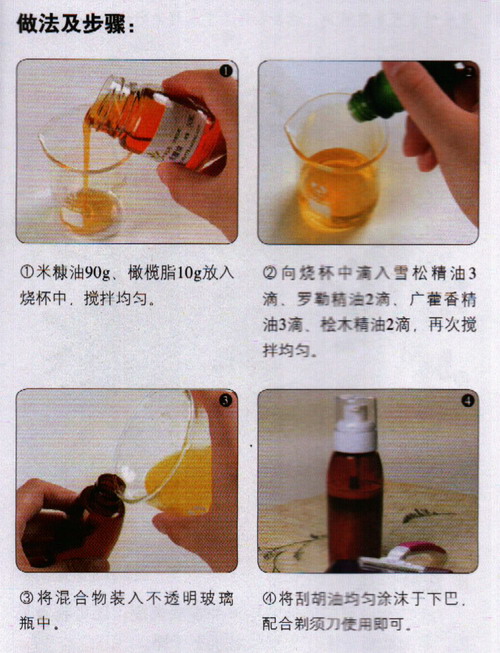 雪松沉浸刮胡油做法步驟