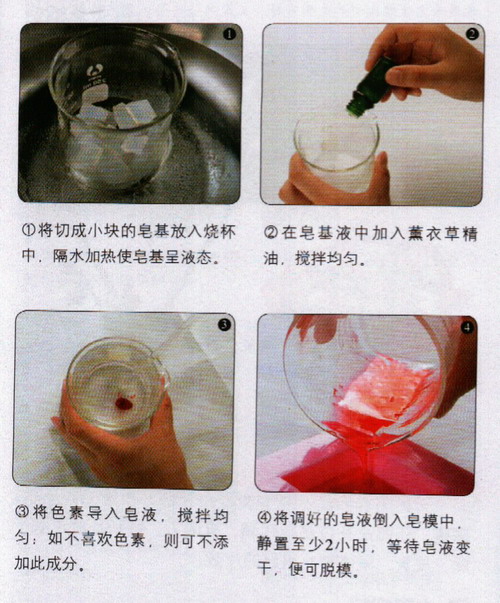 薰衣草保濕洗面皂做法步驟